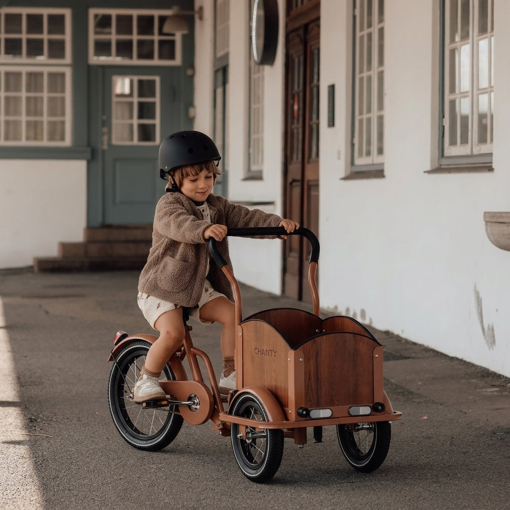 Chanty Cargo Mini - Mørk Kastanje