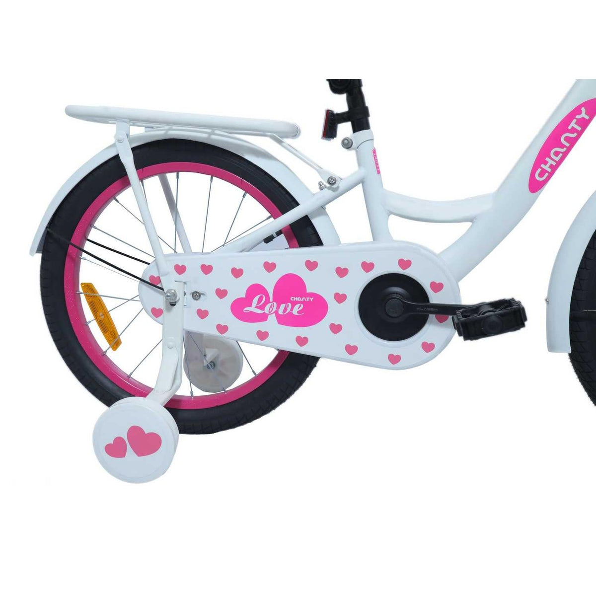 CHANTY Love 18" Pink Børnecykel | Piger | - BørnecyklerneChantyBørnecyklerne18 - 016CHANTY Love 18" Pink Børnecykel | Piger |