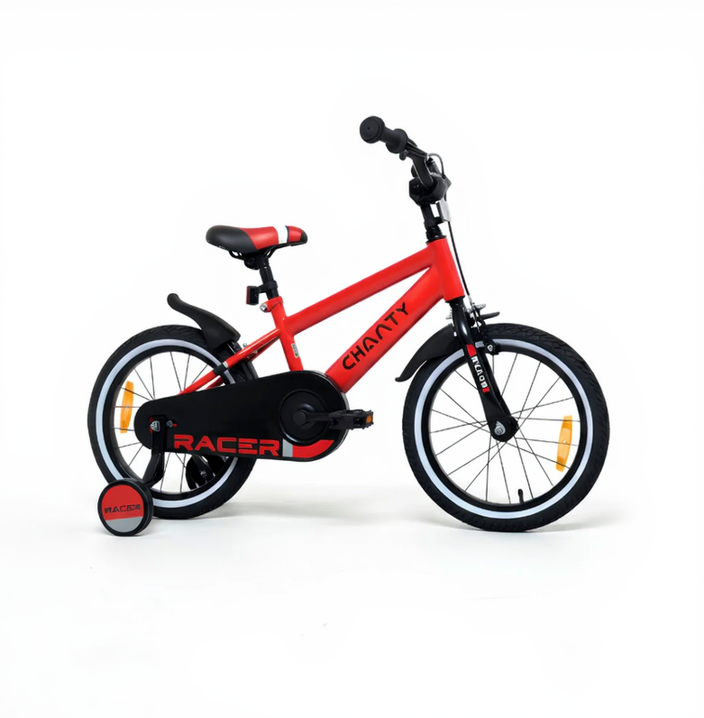CHANTY Racer 16" Rød Drengecykel | 4-6 År