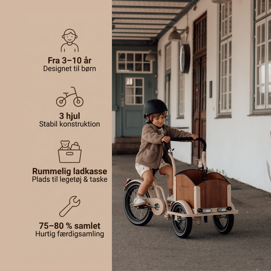 Chanty Cargo Mini - Sandfarvet