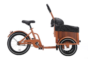 Chanty Cargo Mini - Mørk Kastanje