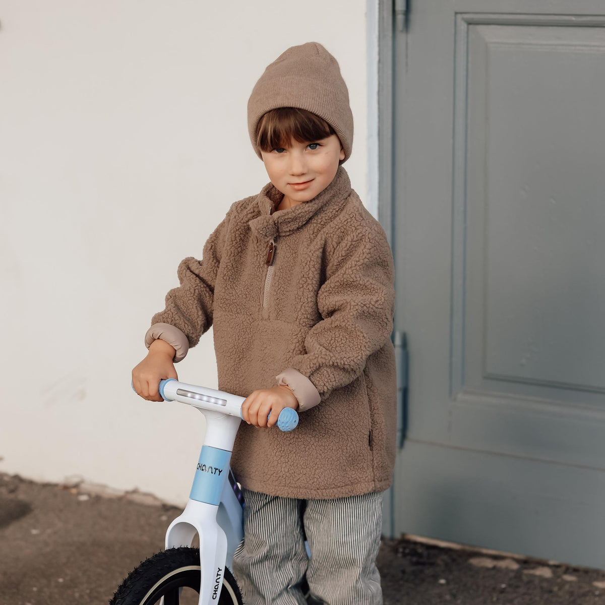 Chanty Go Blå Løbecykel | Med Integreret Lys