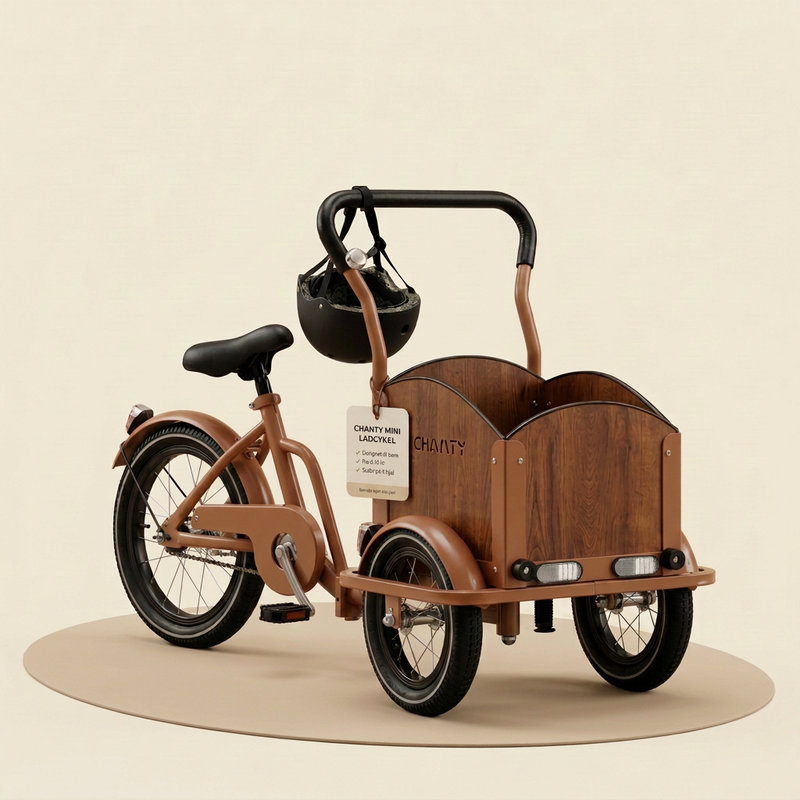 Chanty Cargo Mini - Mørk Kastanje