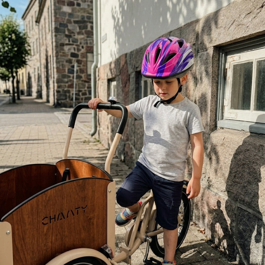 Chanty Børnehjelm - Lilla