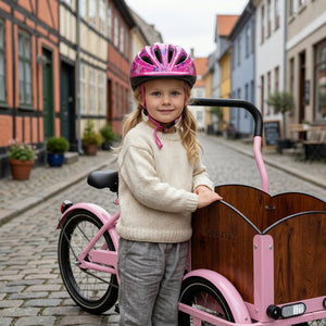 Chanty Børnehjelm– Pink Stjerner
