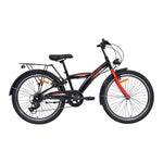 Chanty 24" Børnecykel – Dreng – Sort/Rød – 7 Gear & V - Bremser - BørnecyklerneChantyBørnecyklerne24 - 014/2Chanty 24" Børnecykel – Dreng – Sort/Rød – 7 Gear & V - Bremser