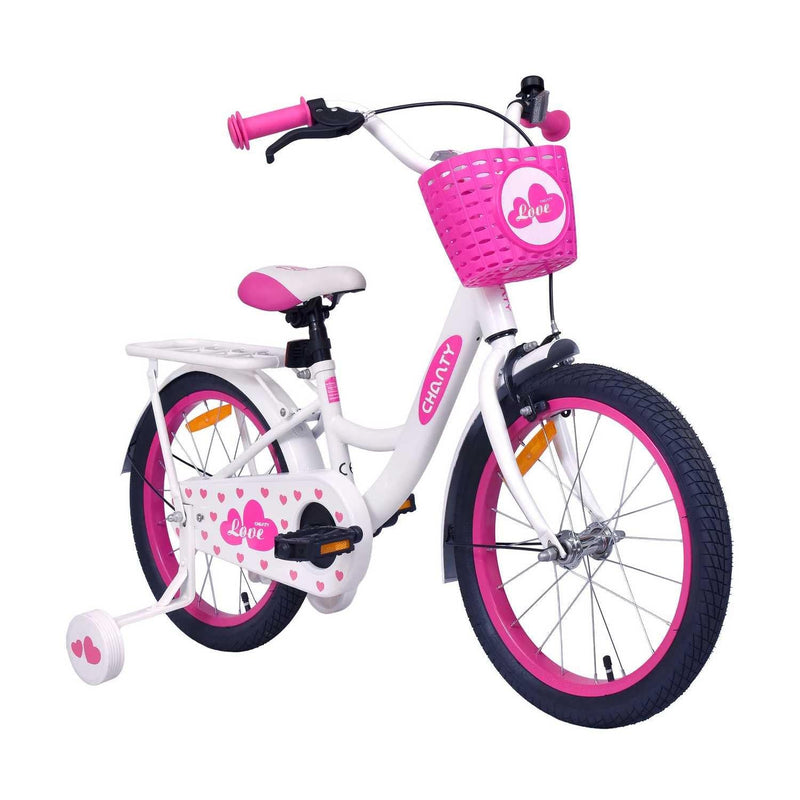 CHANTY Love 18" Pink Børnecykel | Piger