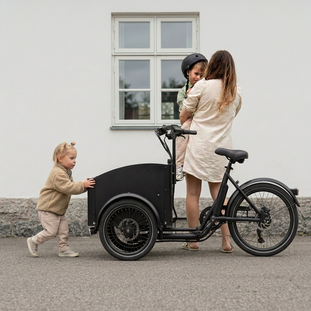 Chanty Cargo City Bike Electric