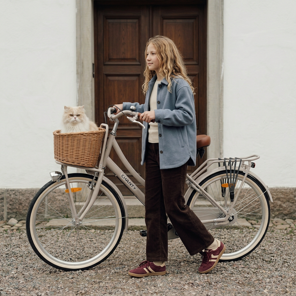 Chanty børnecykel – City – 26 Sand