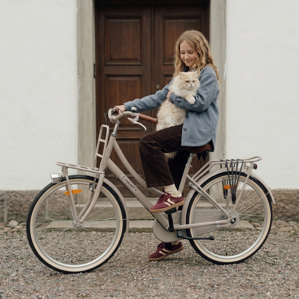 Chanty børnecykel – City – 26 Sand